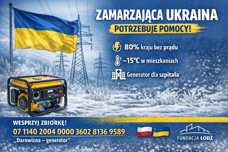 Pomoc dla "zamarzającej" Ukrainy