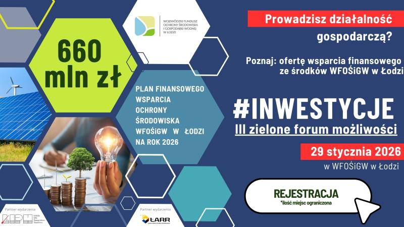 III ZIELONE FORUM MOŻLIWOŚCI – #INWESTYCJE