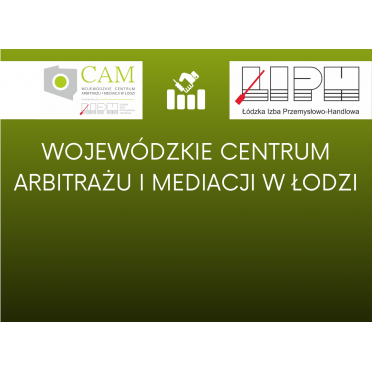Logo Łódzkie Centrum Arbitrażu i Mediacji (WCAM)