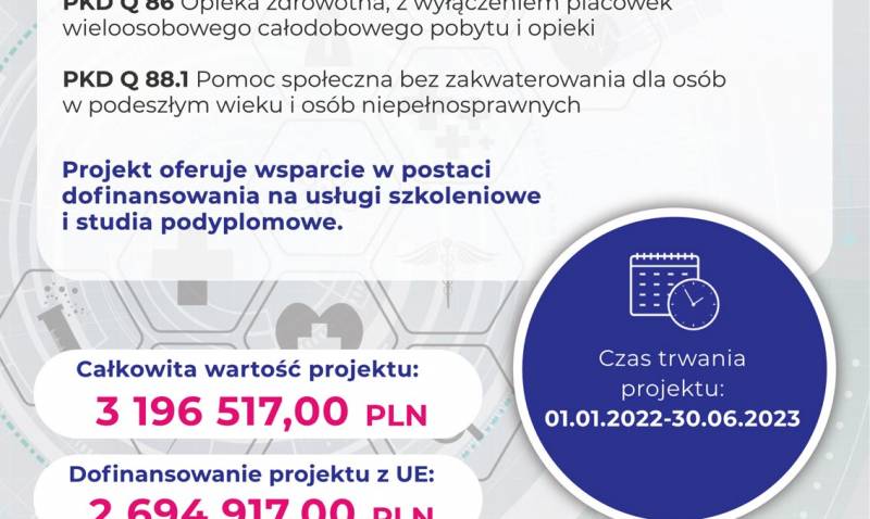 Przepis na Rozwój-kompetencje opieki zdrowotnej i pomocy społecznej