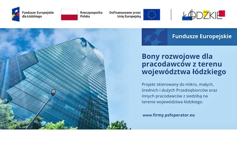 „Bony rozwojowe dla pracodawców z terenu województwa łódzkiego”