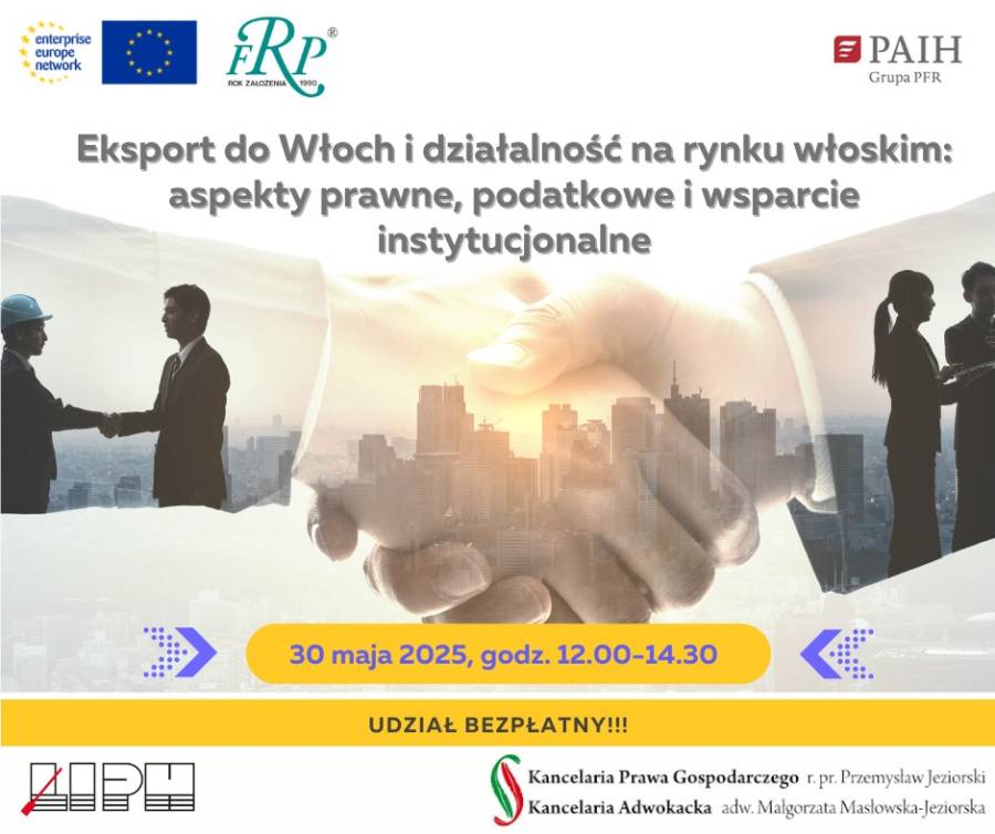 Eksport do Włoch i działalność na rynku włoskim